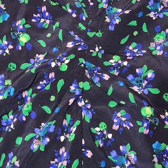 Zadig & Voltaire Rixe Bianca Silk Floral Print Dress 100% Silk $548 NWT - Picture 10 of 11